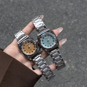 X-GEQCK H001 Nuevo <span class=keywords><strong>Reloj</strong></span> <span class=keywords><strong>de</strong></span> <span class=keywords><strong>Mujer</strong></span> <span class=keywords><strong>de</strong></span> Cuarzo Multicolor con Esfera Cuadrada, Moderno, Impermeable, <span class=keywords><strong>de</strong></span> Acero Inoxidable, Montres Pour Femmes - Product Image 5