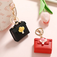 Nouveaux porte-clés créatifs en forme de mini-sac à dos, breloques pour sacs Bogg, porte-monnaie en cuir pour cadeaux