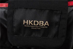 Processus de pressage et de rembourrage sans couture, vêtements d'entreprise ODM, veste longue en duvet pour homme, hiver - Product Image 6