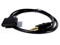 Câble adaptateur auxiliaire 30 broches de haute qualité pour iOS et ordinateur, charge rapide 3A vers entrée AUX stéréo 3,5 mm