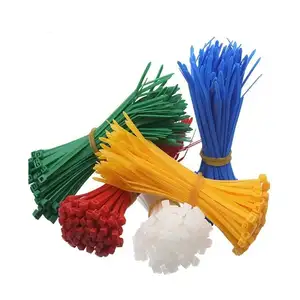 Factory direct selling cheap self-locking nylon 66 cable zip ties with self-locking cable ties plastic cable ties