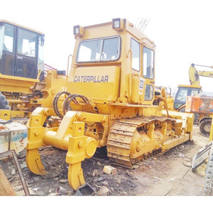 Tractor de cadenas Caterpillar D7R D7H usado en buen estado, topadora original Caterpillar D6D D6R D7 con cuchilla en U - Product Image 6