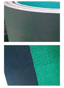 Usine chinoise tapis de convoyeur à motif de <span class=keywords><strong>pelouse</strong></span>, bande de convoyeur à paroi latérale, rouleau de bande de convoyeur en PVC - Product Image 5