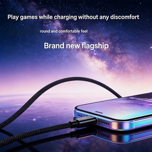<span class=keywords><strong>C</strong></span>âble de téléphone 240W Type <span class=keywords><strong>C</strong></span> PD à charge rapide et support de téléphone <span class=keywords><strong>2</strong></span>-en-1 invisible – Produit phare TikTok de haute qualité à prix de gros - Product Image 6
