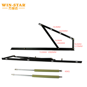 Winstar ngồi có thể ngả khí nén khí thủy lực nâng lên sofa giường bản lề <span class=keywords><strong>Murphy</strong></span> giường nâng cơ chế - Product Image 6