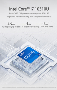 Wg1 cao cấp xách tay Mini PC Nhà Thông Minh Cổng mạng máy tính mini với 16GB DDR4 và 512GB không quạt phổ biến trong AU chúng tôi phích cắm - Product Image 4