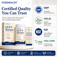 Capsules antioxydantes de soutien GLP-1, sachets de poudre à boire sans sucre OEM avec fibres prébiotiques végétales pour le bien-être métabolique