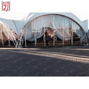Structures de bâtiment recouvertes de membranes tendues en PVDF et PTFE - Product Image 1