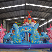Château gonflable d'intérieur pour enfants avec toboggan Château gonflable et équipement d'amusement intérieur pour enfants