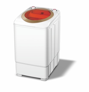 Lavadora Semiautomática de un Solo Tambor con Capacidad de Lavado de 9 kg, Económica, con Doble Tambor y Tapa de Vidrio, para Uso Doméstico, Muestra Gratuita - Product Image 1
