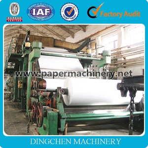 Macchina per la Produzione <span class=keywords><strong>di</strong></span> Carta Culturale Zhengzhou Dingchen per Linea <span class=keywords><strong>di</strong></span> Produzione Carta A4 per Copia e Stampa, Capacità 100T, 220V/380V - Product Image 6