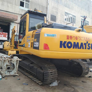 Excavatrice hydraulique sur chenilles PC220-8 de marque japonaise d'occasion de haute qualité et rentable 2013-2018 modèle 22 tonnes 1.0 M moteur à godet - Product Image 3