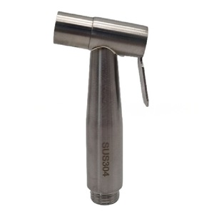 304 Stainless Steel Bidet Sprayer Elongated Minimalist Design Easy Installation Wall <b>Mounted</b> Toilet <b>Spray</b> Head - Product Image 5