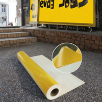 Autocollant en vinyle graphique hautement polymère, résistant à l'eau, utilisation en extérieur, finition mate, épaisseur 80 µm, matériaux d'affiche d'usine de 2 ans