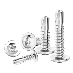 Tornillos autoperforantes de cabeza Phillips del fabricante Diseño de armazón Chapado en zinc/Óxido negro/Acabado chapado Metal Métrico Plástico/Latón - Product Image 3