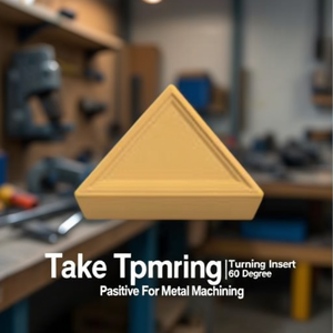 Ttake Tpmr Turning Insert 60 Degree Positive For Metal Machining - Product Image 3