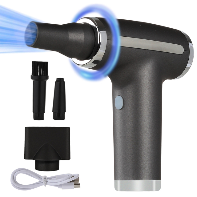 1100mAH High Speed Strong Wind Portable Wireless Ionic Hair Dryer Cordless Rechargeable Leafless Mini Travel Hair Dryer