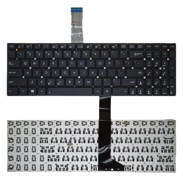 Factory Direct New Black US Layout Laptop Replacement Keyboard for ASUS X501 X501A X501U Notebook Spare Parts