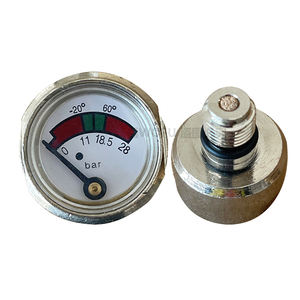 Extincteur à poudre sèche Wofu G4 certifié ISO CE, manomètre de pression de 23 mm de diamètre, 14/25,5 bar, accessoire d'équipement de lutte contre l'incendie - Product Image 1