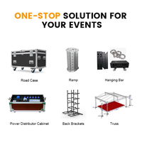 Nuevo diseño al aire libre fundición a presión de aluminio P3.9 P2.6 Easy Control Nova System Digital Signage and Display Led Video Wall Panel
