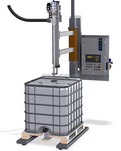Le nombre de machines de remplissage de pesage automatiques de réservoir IBC peut être personnalisé. Remplisseuses anti-corrosion