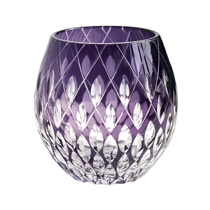 Vaso de whisky de cristal tallado soplado artificialmente creativo de gama alta personalizado al por mayor, gota de lluvia, patrón de trueno lejano, artesanía - Product Image 5