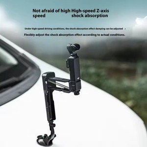 ハンドヘルドカメラアンチシェイクホルダーZ軸ブラケットホルダースタビライザーDJI Osmoポケット3アクセサリーハンドヘルドショックアブソーバー用