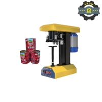 Machine de scellage de bouteilles pour animaux de compagnie de haute qualité Jiahe / Machine à sertir les conserves / Scelleuse de boîtes pour boîtes de conserve semi-automatique