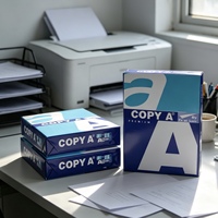 Papier Copie A4 en Gros, Shandong, 70g/m², 75g/m², 80g/m², Blanc Brillant, 100% Pâte de Bois Vierge, Haute Qualité pour Usine de Papier Copie