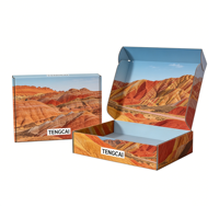Cajas de Regalo Rosadas de Papel Corrugado Reciclable y Ecológico con Laminado Mate, Personalizables con Logotipo UV, para Zapatos, Ropa y Envíos Postales, MOQ Bajo