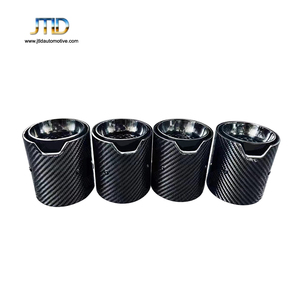 Puntas de silenciador de escape de fibra de carbono <span class=keywords><strong>M</strong></span> <span class=keywords><strong>Performance</strong></span> para <span class=keywords><strong>BMW</strong></span> 2 3 4 5 6 acero al carbono con LOGO <span class=keywords><strong>M</strong></span> Compatible con el modelo <span class=keywords><strong>BMW</strong></span> M3 - Product Image 3