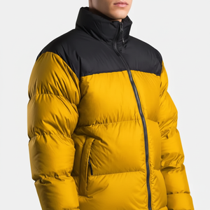 Full-Zip Fashion Puffer <b>Jacket</b> Waterproof Outdoor Sport <b>Down</b> Coat Winter <b>Jacket</b> for <b>Men</b> - Product Image 1