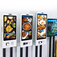 Machine de commande pour restaurant de restauration rapide, terminal de paiement en libre-service, kiosque, imprimante thermique, lecteur de codes-barres SDK, 10 points