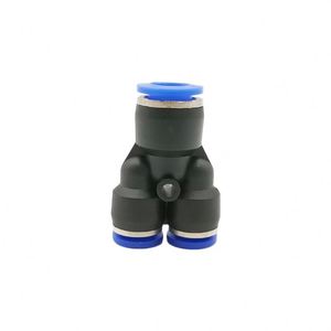 Conector Neumático de Plástico en Forma de Y, Conexión Rápida de Aire, Accesorios de 4/6/8/10/12/16 mm, YIIDNN Guangdong - Product Image 1