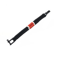 Bracelet de survie en paracorde 550 réglable avec manille métallique noire pour la fabrication de bracelets en paracorde – Vente en gros