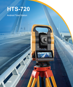 Estación Total de Topografía HTS-720 con GPS y Visualización, Modelo Hts-720, Clasificación IP67, Aumento de 32X, CN/GUA - Product Image 4