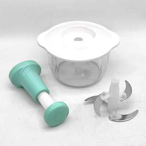 Large Bowl Effortless <b>Vegetable</b> <b>Chopper</b> Meat Mincer Fruits and Herbs <b>Chopper</b> Garlic Onion Hand Press Manual Food <b>Chopper</b> - Product Image 4
