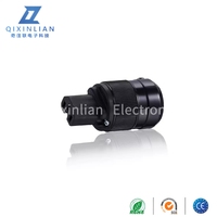 Conector Macho Marinco 5266BL 8215/320, Conector Hembra, Importado de EE. UU., Grado Audiófilo, Estándar Estadounidense, Juego de Alimentación de CA para Sistema HIFI
