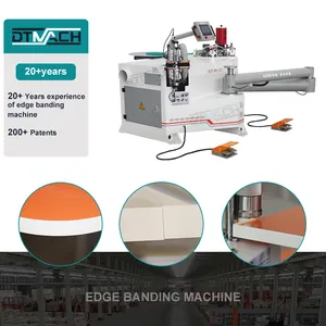 Dongteng Machinery kn620 edge banding and trimming all-in-one machine made in China manual mdf edge banding machine