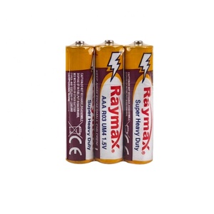 Batería de zinc de carbono resistente de larga duración sin mercurio y sin cadmio R03 <span class=keywords><strong>AAA</strong></span> 1,5 V para dispositivos de Bajo drenaje - Product Image 2