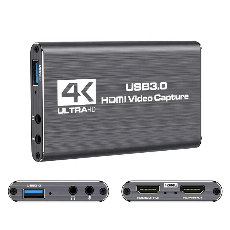 Xput yüksek hızlı USB 3.0 Ultra HD 1080P HDMI Video yakalama kartı ile döngü dışarı