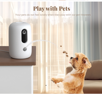 Alimentation à distance lancer de nourriture WIFI réseau sans fil automatique chat chien intelligent mangeoire pour animaux de compagnie moniteur CCTV caméra IP