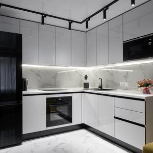 Juego <span class=keywords><strong>de</strong></span> Muebles <span class=keywords><strong>de</strong></span> Cocina <span class=keywords><strong>de</strong></span> <span class=keywords><strong>Aluminio</strong></span> <span class=keywords><strong>de</strong></span> Lujo, Inteligente, Ecológico, Ignífugo, <span class=keywords><strong>con</strong></span> Isla, Grifo, Personalización Modular, Solución Total para Proyectos - Product Image 2