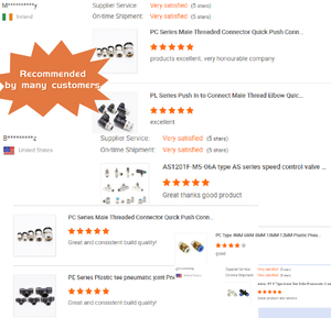 Conectores Neumáticos de PU/PC/<span class=keywords><strong>PL</strong></span>/PX/SL/PH/PV/PE/PY/PG/PW/PEG para Tuberías de Agua, Conexiones Neumáticas de <span class=keywords><strong>Pl</strong></span>ástico para Mangueras de Aire de Un Toque - Product Image 4