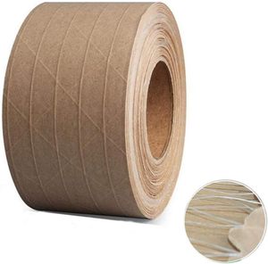 Sustainable Heavy-Duty Carton Sealing Tape, Reinforced Water-Activated Kraft Paper Tape for Warehouse Shipping, Secure <b>Packaging</b> - Product Image 6