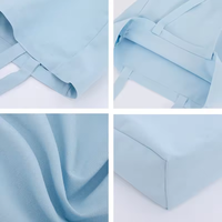 Sac fourre-tout personnalisé avec logo couleur, en coton biologique durable, pliable, style personnalisé, cadeau