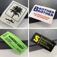 Étiquettes de Taille Personnalisées en Tissu de Qualité Supérieure, avec Logo, Fournisseur Chinois d'Étiquettes Tissées pour Vêtements de Guanzhou