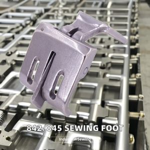 อุปกรณ์เสริมจักรเย็บผ้าแบบเข็มคู่ 842 845 รุ่น 212-112K ตีนผีแบบมีดกลางเคลื่อนที่ได้ สำหรับเย็บขอบเบาะโซฟา ใช้ในอุตสาหกรรม สินค้าใหม่ - Product Image 6