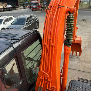 Excavadora de cadenas Hitachi ZX120 de 12 toneladas de segunda mano, motor Isuzu usado, motor y bomba hidráulica Kawasaki, caja de cambios, modelo 2020 - Product Image 6