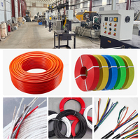 Machine d'extrusion de fil plastique JINGDONG, extrudeuse à vis simple, 60 mm, moteur 15 kW, production 120 kg/h, ligne d'extrusion de câbles PVC/PE/PP, électrique